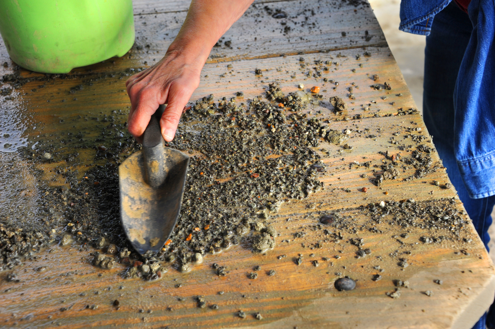 Digging for diamonds at Crater of Diamonds State Park, one of the best things to do in Arkansas.