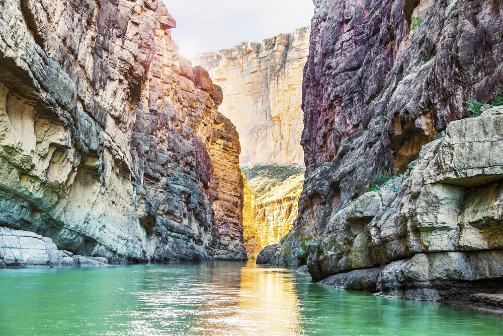 Beautiful Big Bend National Park in the South