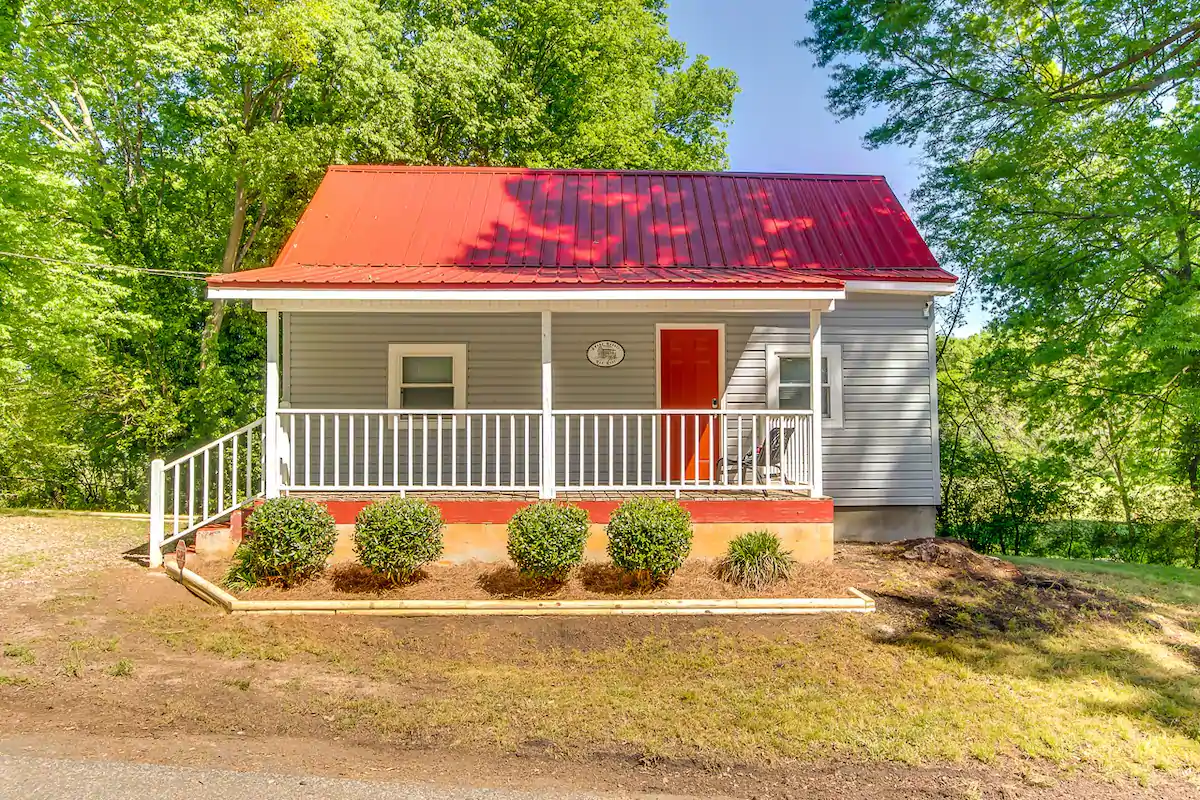 The Swamp Rabbit Red Roof is one of the best Airbnbs in Greenville.
