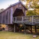 covered bridge is a great places to go on a georgia road trip