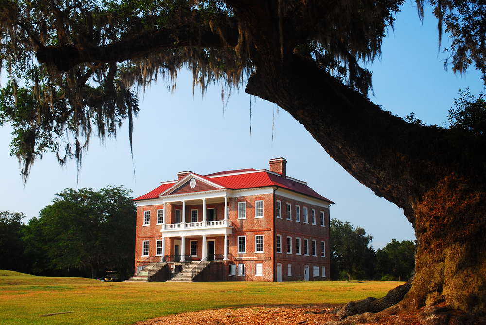 Drayton Hall the only original plantation structure that has survived in that area of South Carolina