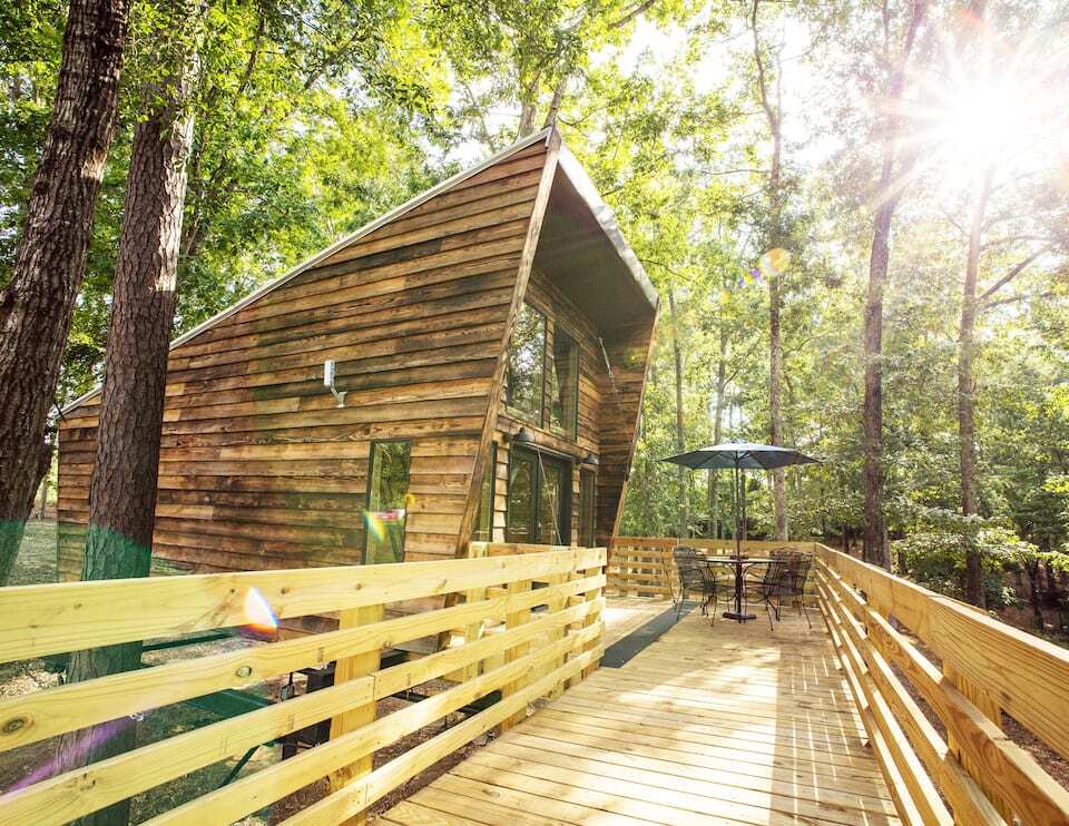 tree house glamping