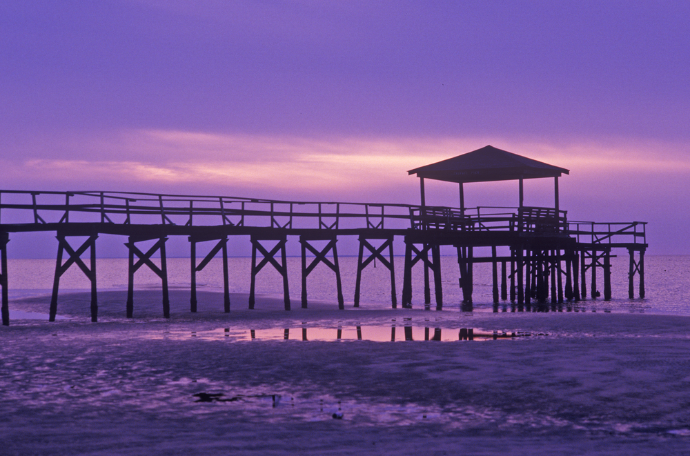 A pier in Biloxi Mississippi