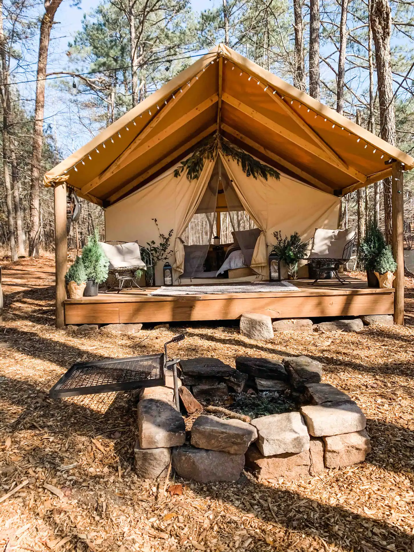 Photo of a luxury tent Airbnb located in Georgia. 
