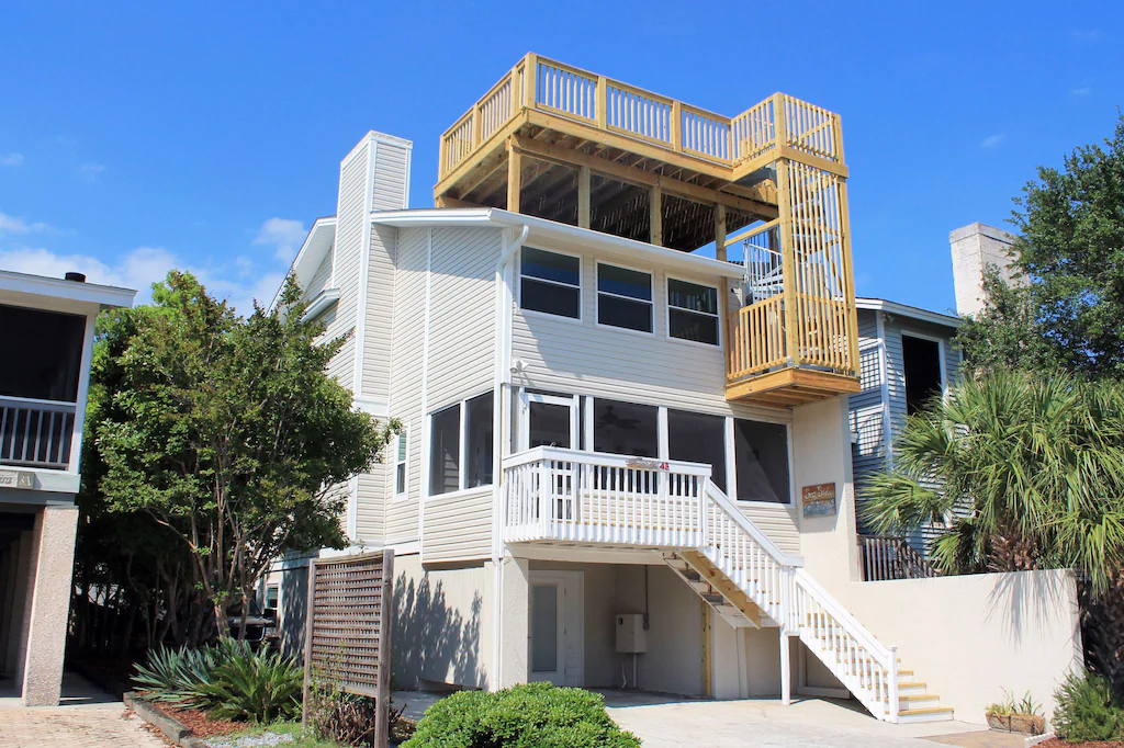 A beach house in Georgia makes a great vacation.