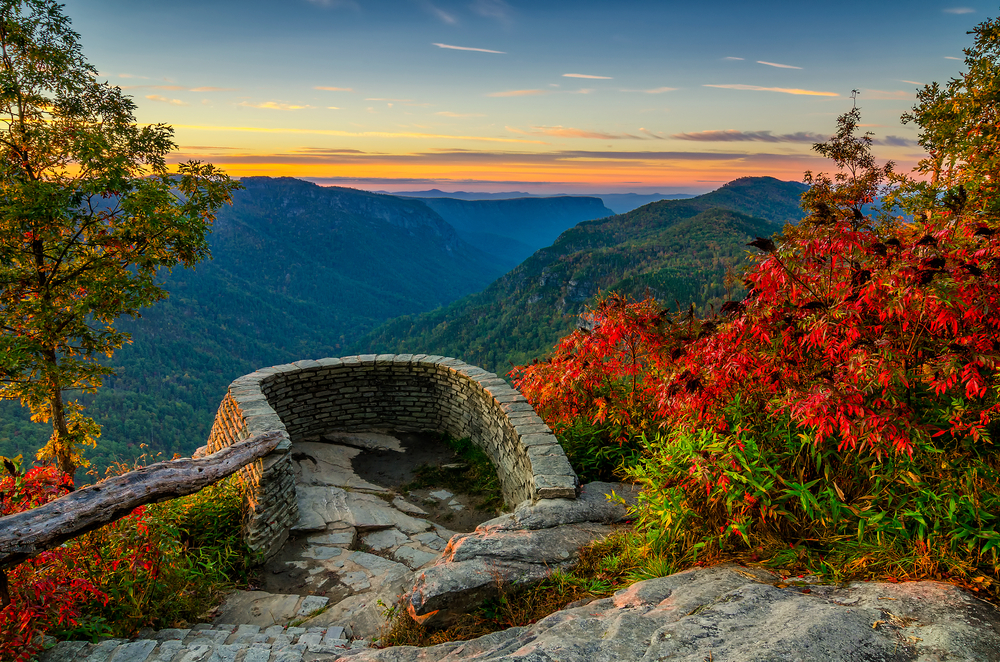 Linville Gorge is one of the best weekend getaways in North Carolina