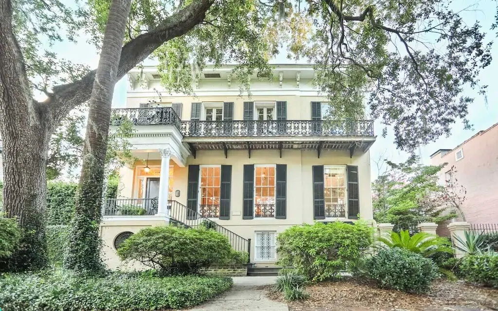 If you love staying in historic places, rent this VRBO in Georgia.