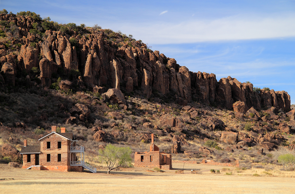 Abandoned buildings of Fort Davis National Historical Site