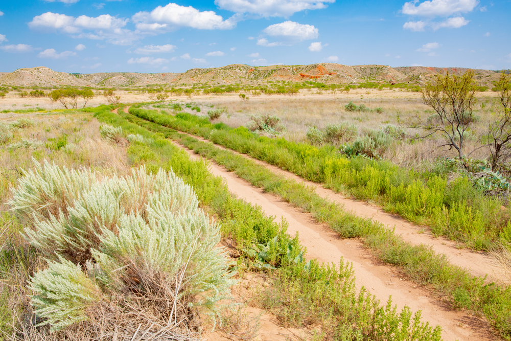 Trails at Lake Meredith National Recreation Area