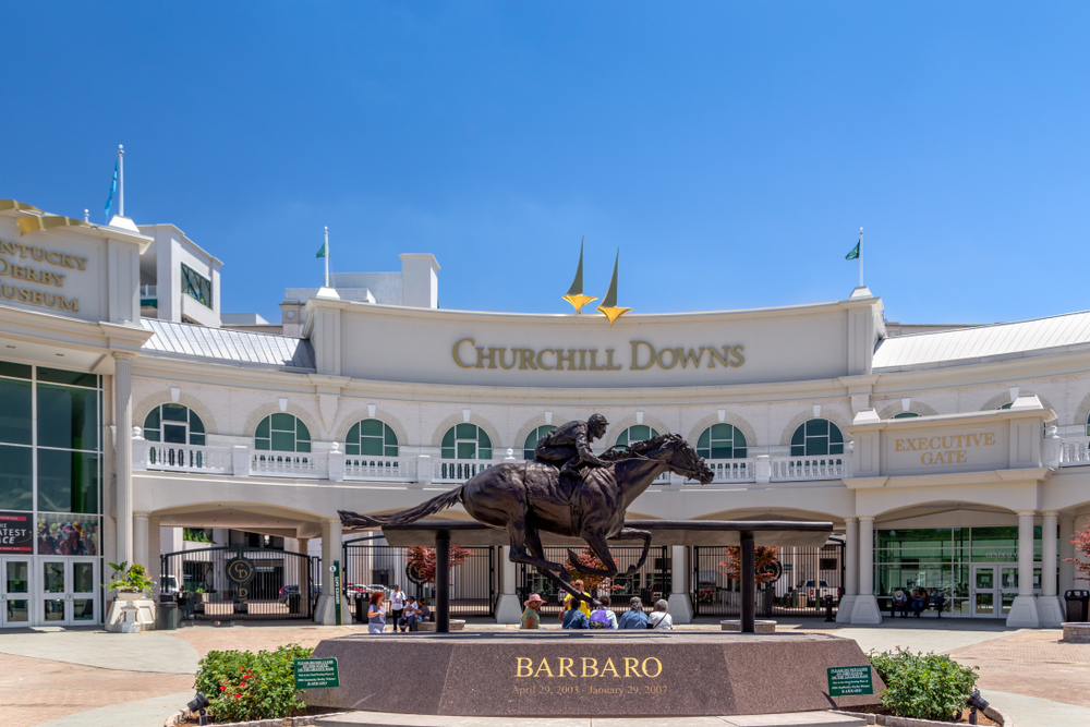 One of the greatest sites in horse racing history, Churchill Downs