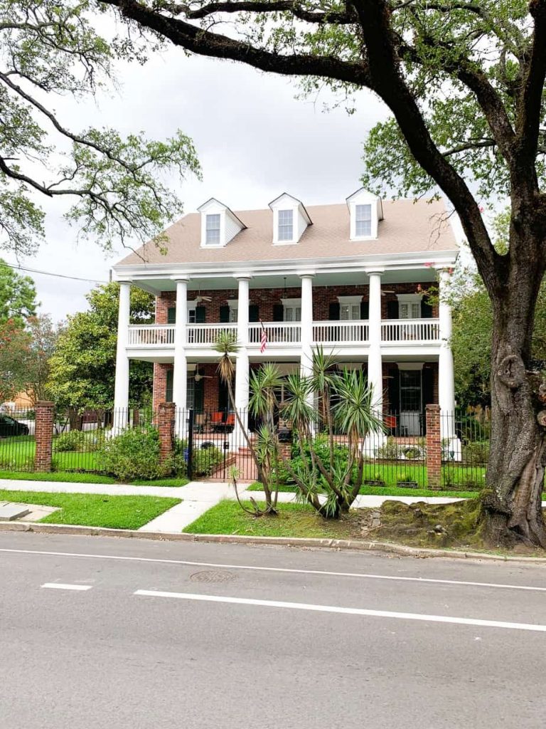 A beautiful old home in the Garden District of New Orleans