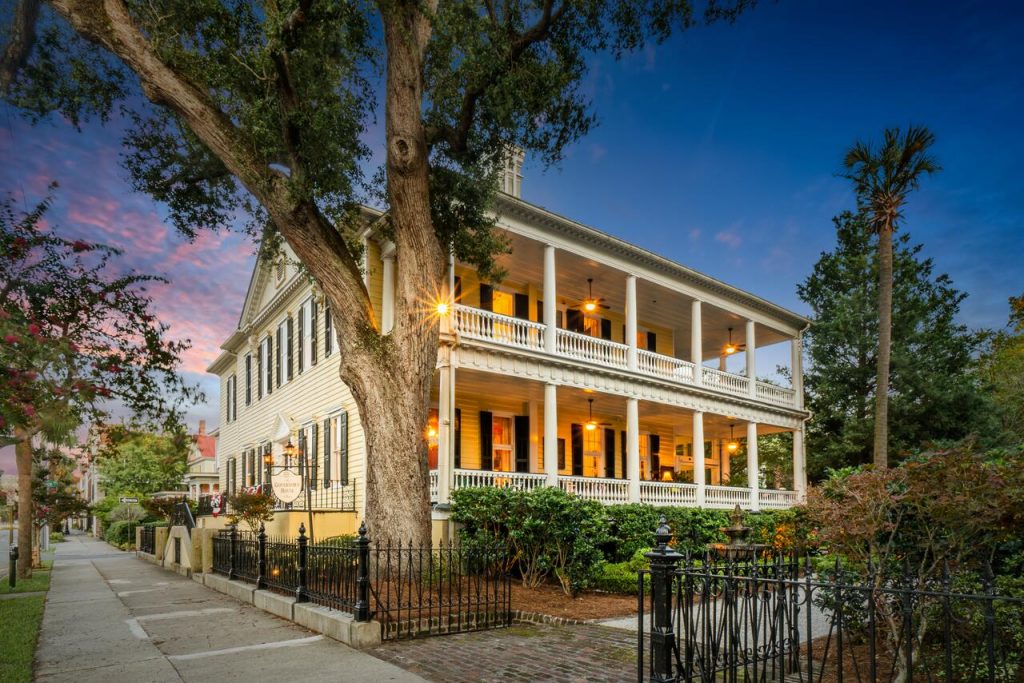 his bed and breakfast in Charleston is quite special and has a lot of history behind it. 