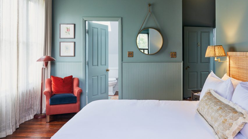 The Post House Inn has a modern take on vintage interior