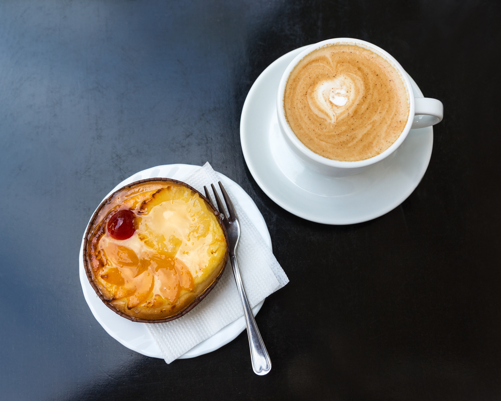 Try a cup of coffee with a pastry at Blends a Coffee boutique