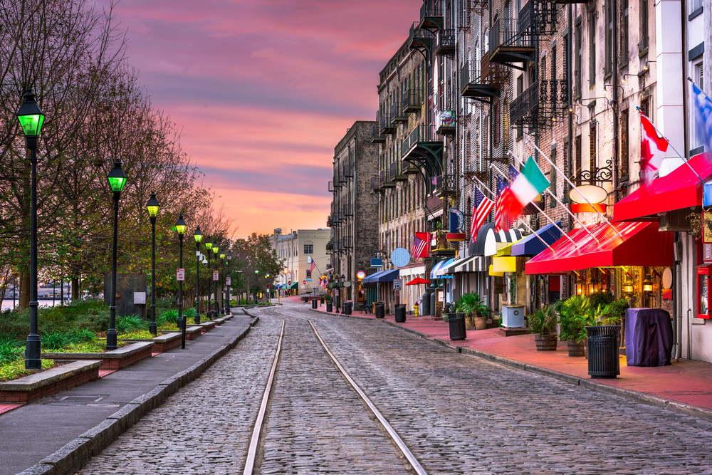 Head to Savannah Georgia and try one of the many cafes