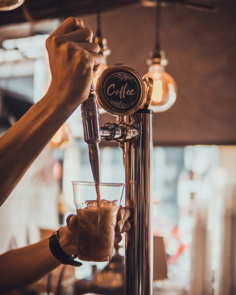 Try a cold brew at this downtown savannah coffee shop