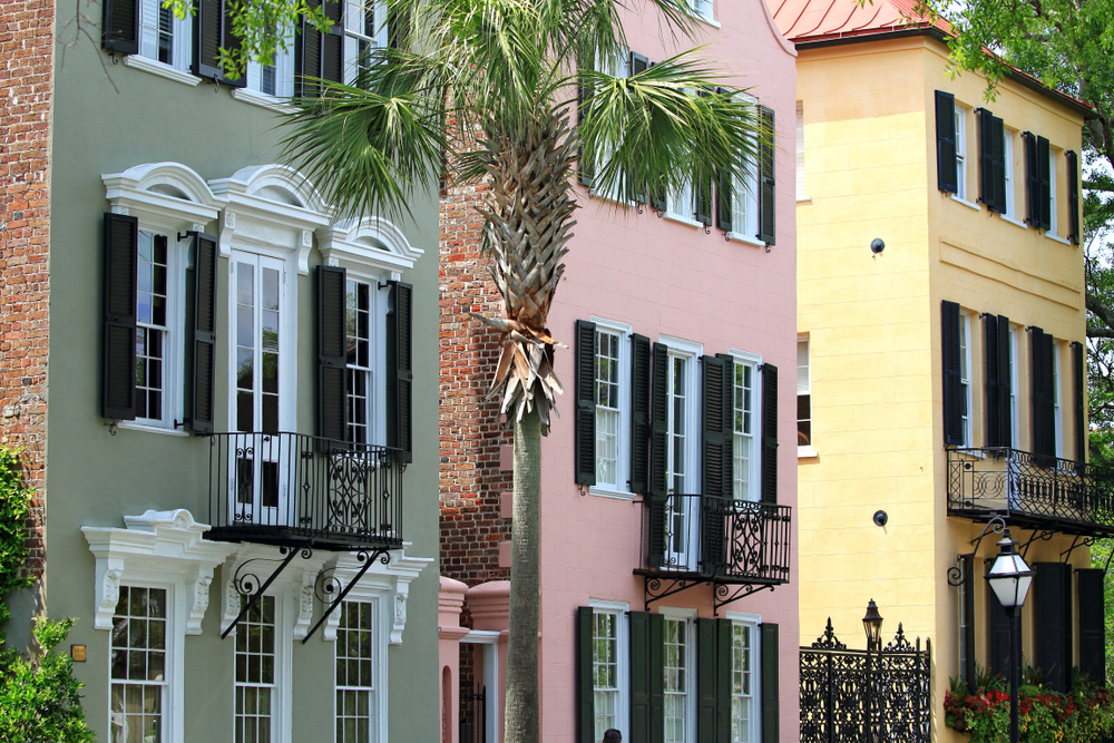 Come by Rainbow row for a collection of Victorian homes