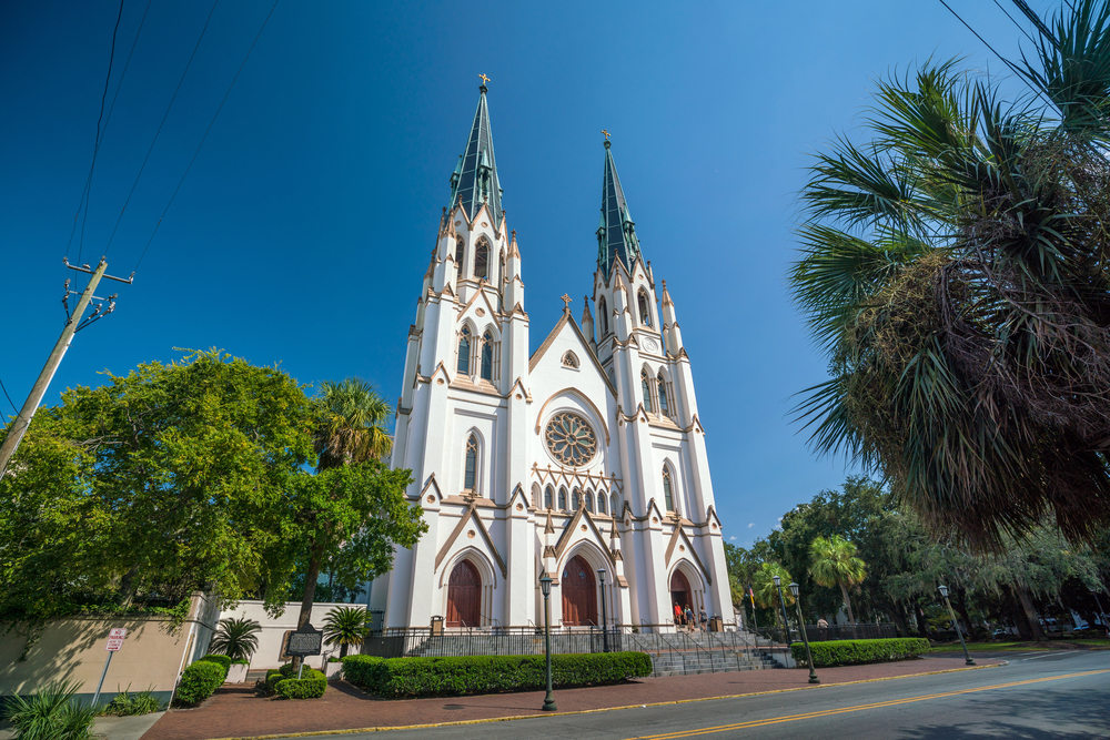head to St. Johns Church in Savannah