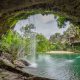 Hamilton Pool, a must-see waterfall in Texas.