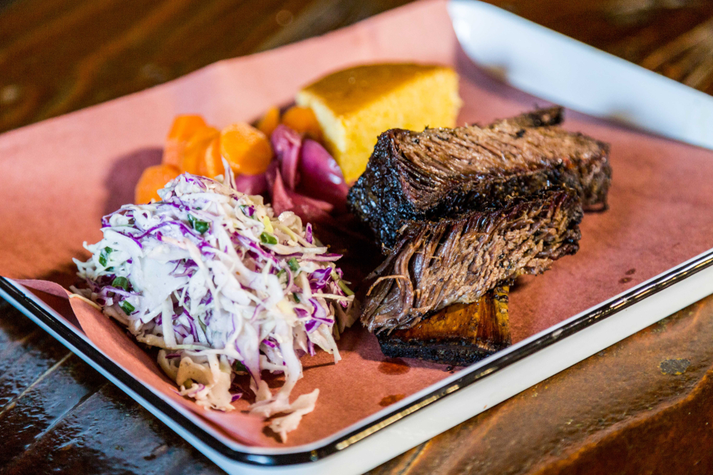 Try the Beef brisket bbq at Jim and Nicks in Nashville