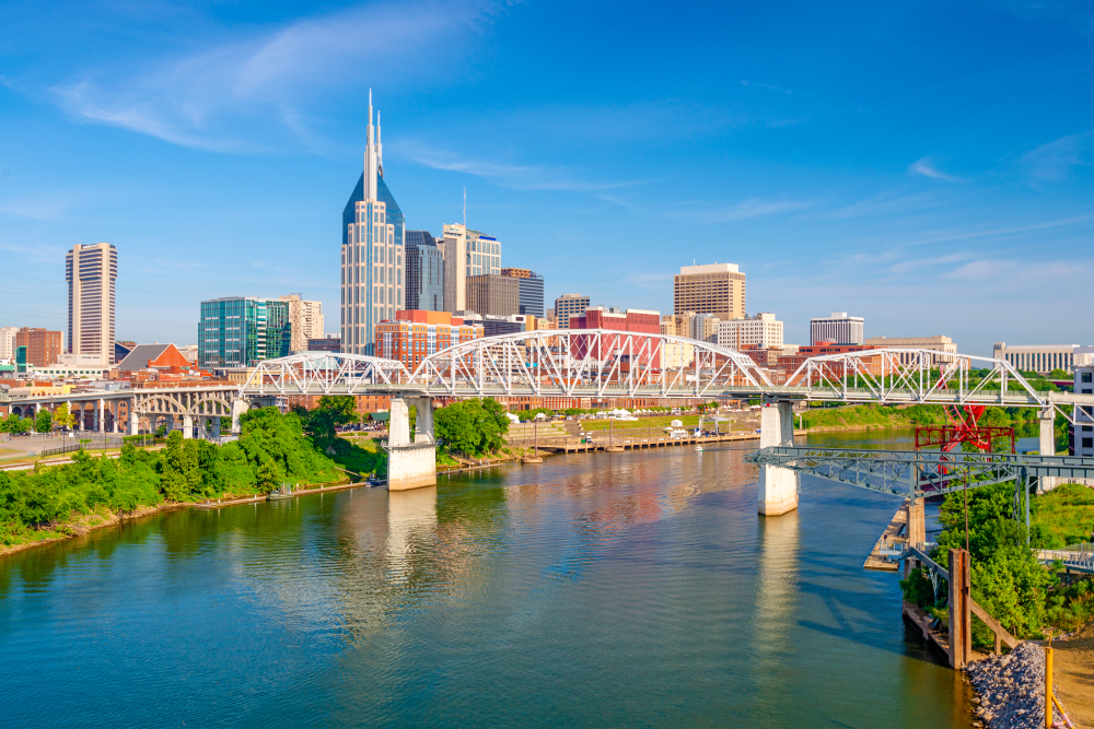 Head to Nashville Tennessee to try some delicious southern barbecue from around the city