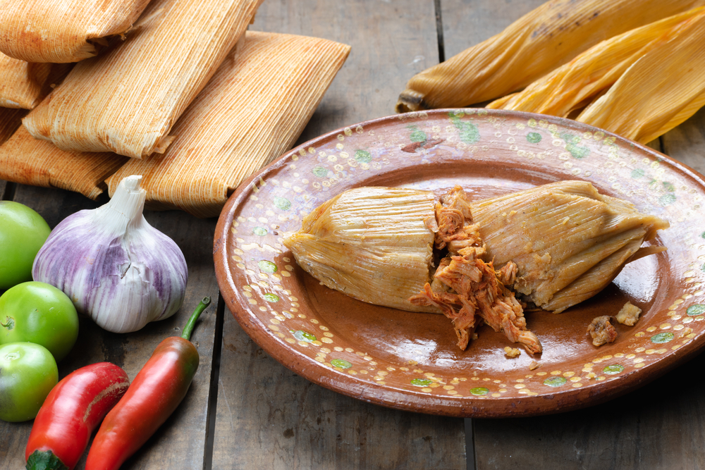 photo of tamales, one of the dishes you can find at one of the best restaurants in Huntsville 