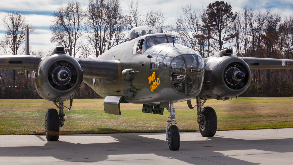 A plane named "Wild Cargo" at the Military Aviation Museum in Virginia Beach, VA.