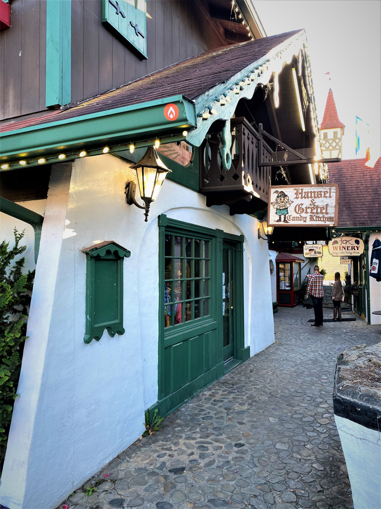 Photo of the exterior of Hansel & Gretel Candy Kitchen, one of the best things to do in Helen.