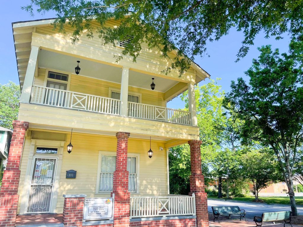 Photo of the Ma Rainey House and Blues Museum, one of the best things to do in Columbus Georgia.