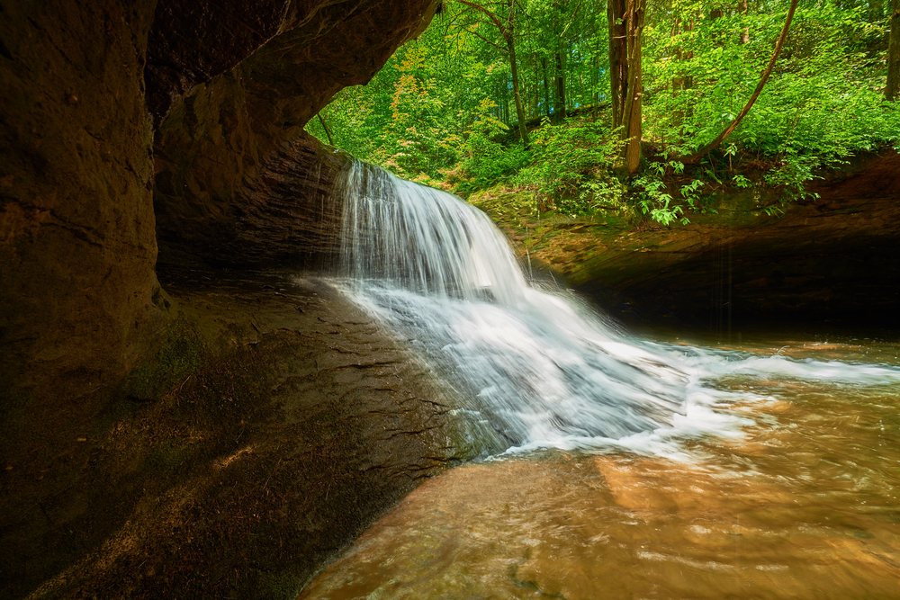 Creation Falls, one of the best things to do in Kentucky.