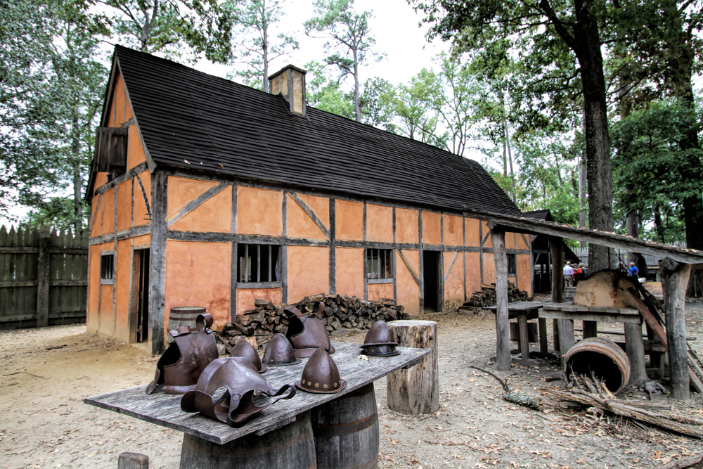 Jamestown is part of the Historic Triangle Road Trip in Virginia.