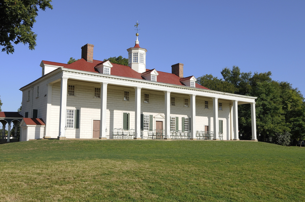 Mount Vernon is a must visit place on a presidential road trip in Virginia.