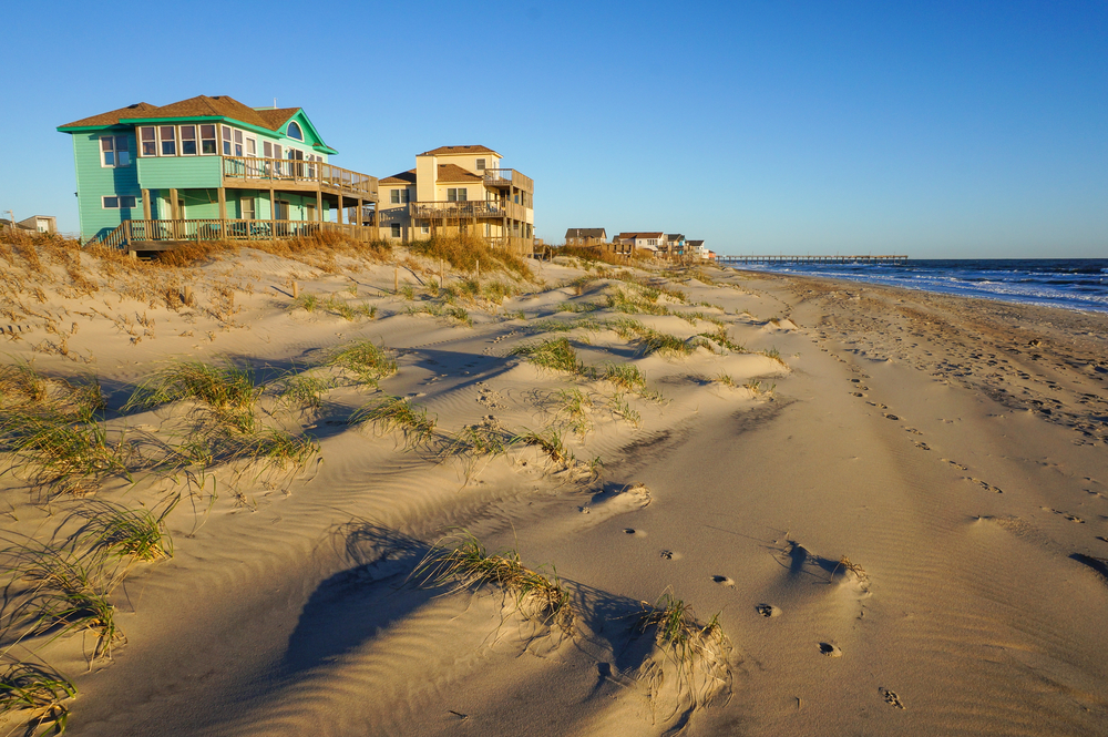 Rodanthe Beach is one of the best Outer Banks beaches for couples.