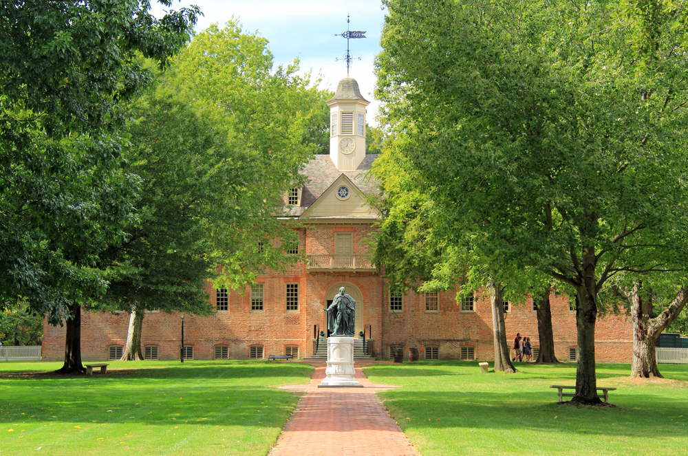 The Wren Building is an old place in Williamsburg.