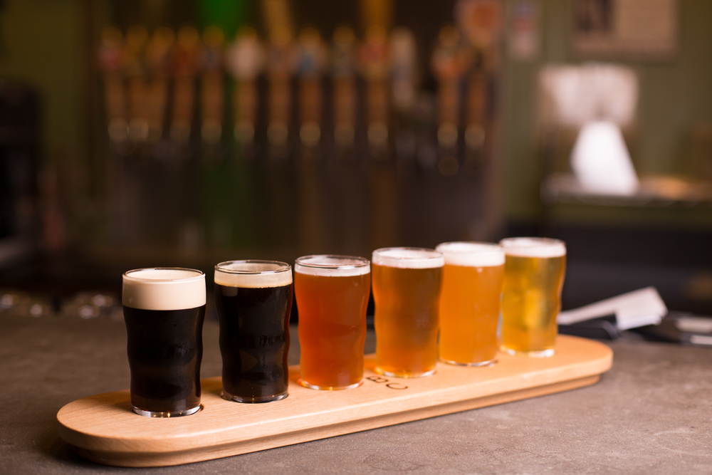 A craft beer tour is the perfect Roanoke activity for friends.