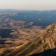 panoramic view from the guadalupe mountains in texas