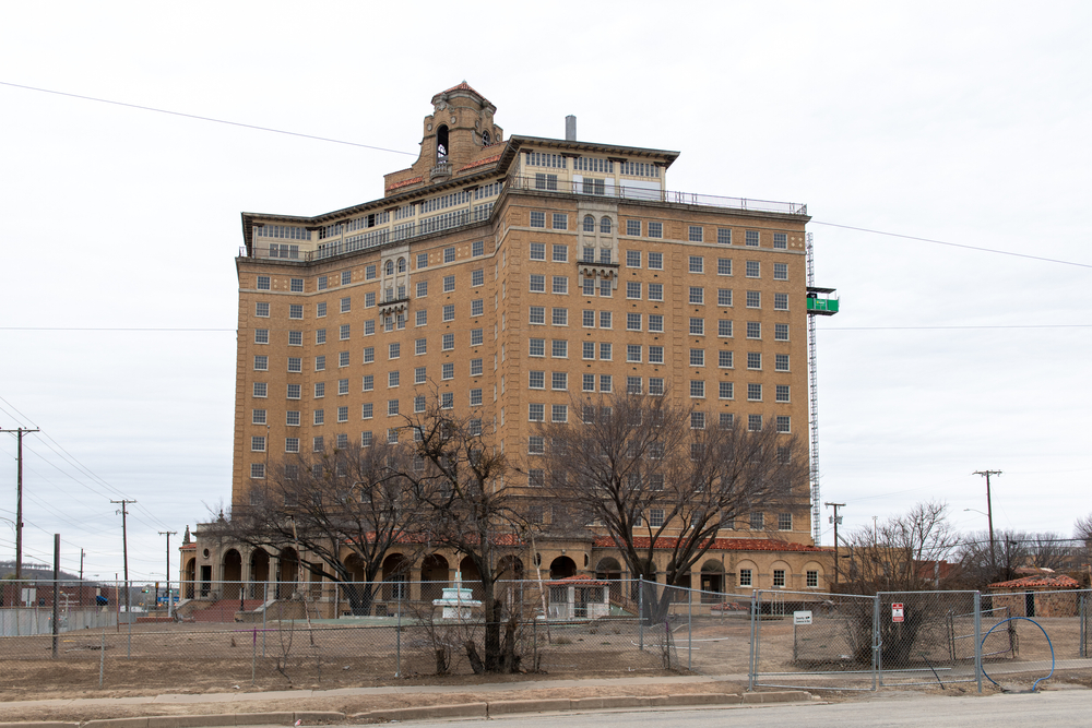 The Baker hotrl has become known as one of the most haunted places in texas - you can even go on ghost tours!