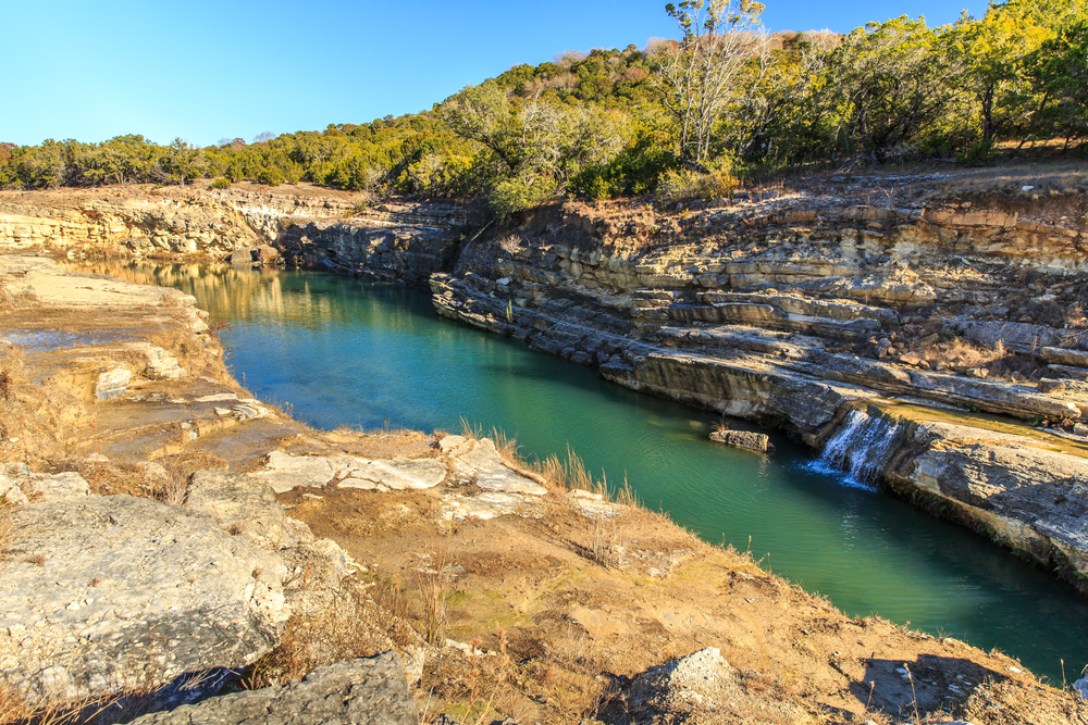 The recently formed geological feature is one of the most unique things to do in Canyon Lake Gorge.