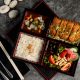 sushi bento box at one of the best restaurants in washington DC