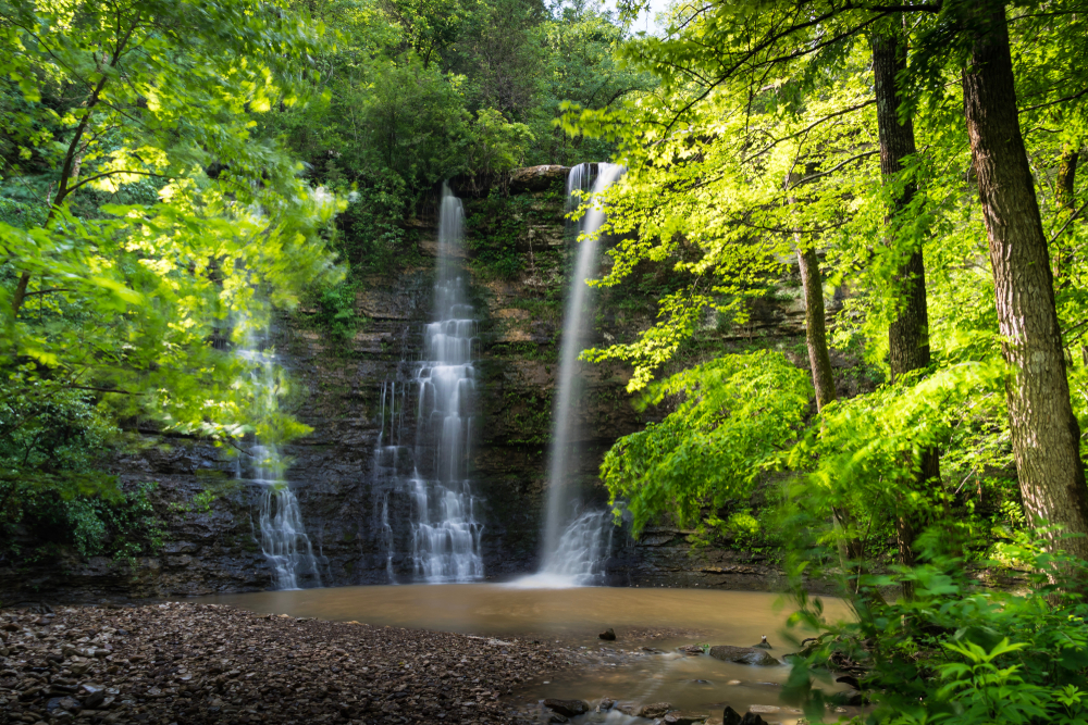 Twin Falls when it has three streams.