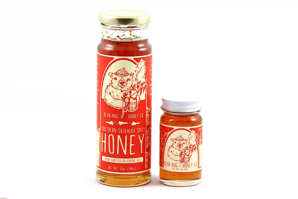 jars of sriracha honey a great idea for southern christmas gifts