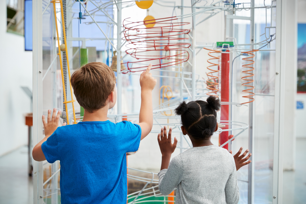The museum is all about Science and Technology and is a lot of fun for the kids.