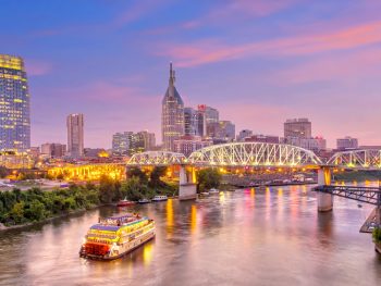 best places to visit in Tennessee Nashville skyline