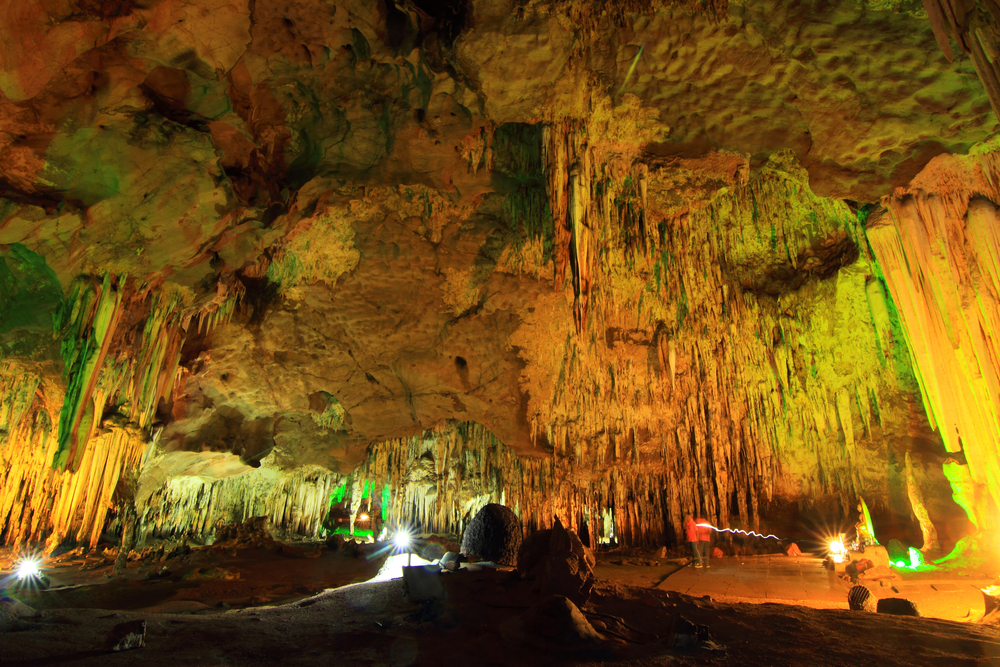 large cavern in mammoth cave national park, one of the best places to visit in kentucky