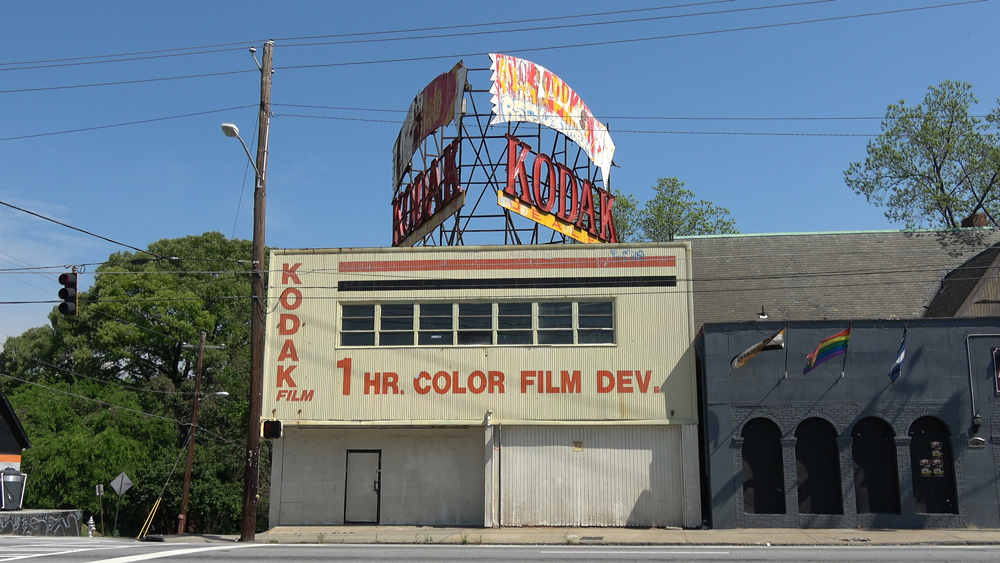 An old color and film development building., one that was used for filming locations, which is part of a tour and a great date night in Atlanta. 