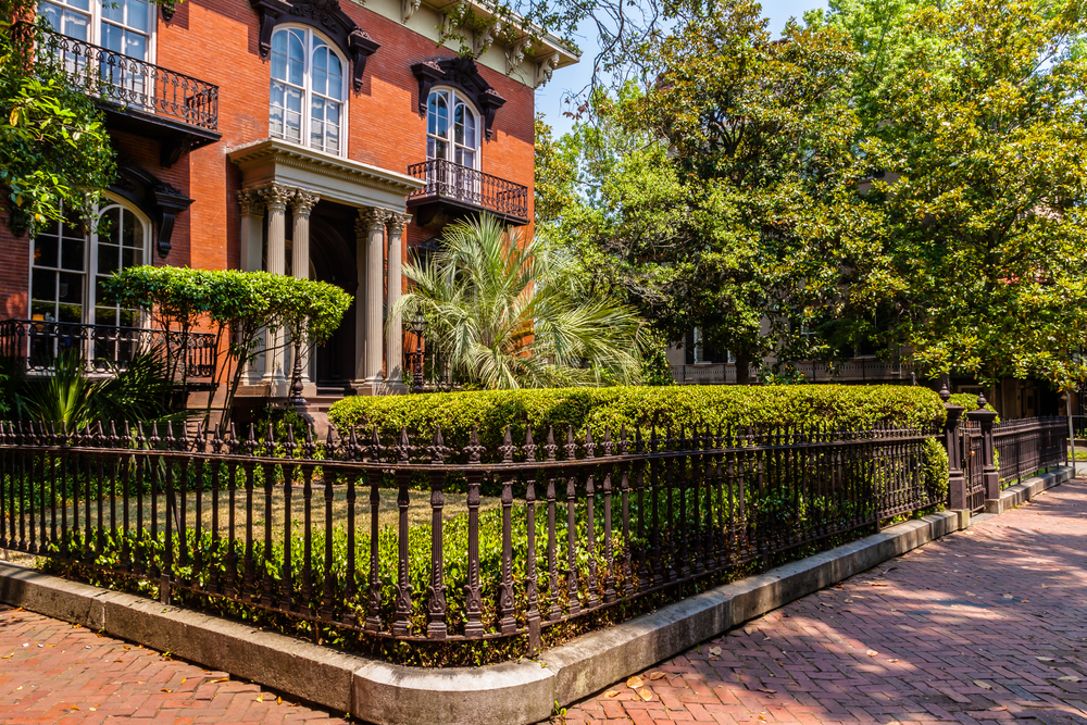 The Mercer Williams House one of the  beautiful historical sites in the south 