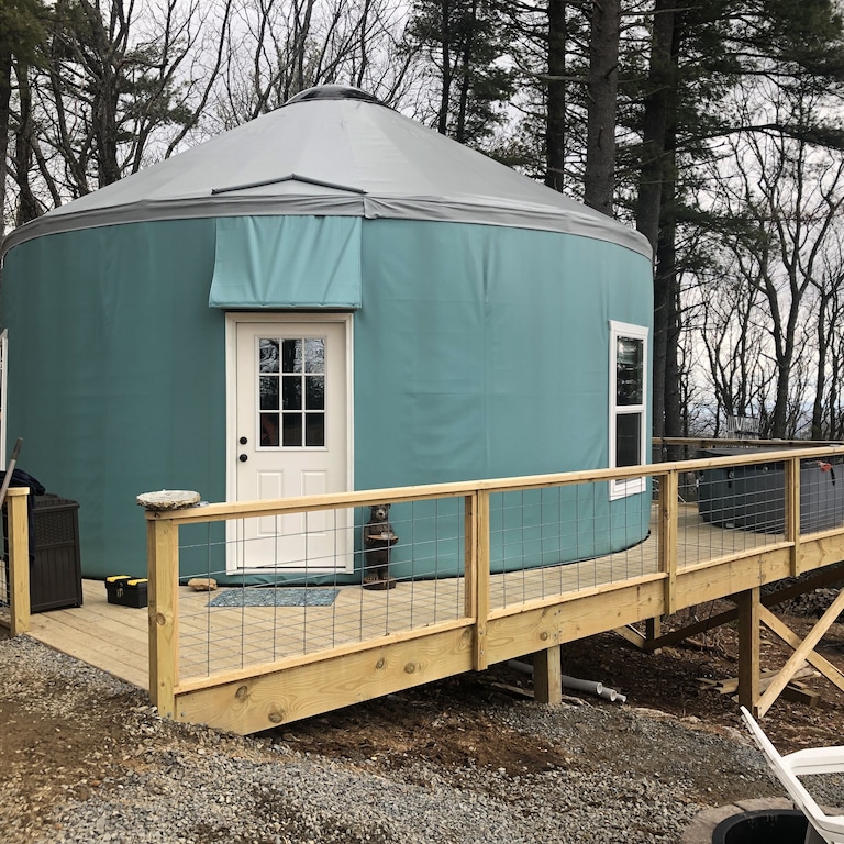 Yurt Glamping in Virginia 