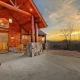 Photo of the exterior of one of the most beautiful luxury cabins in Georgia.