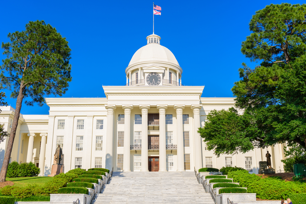 Alabama State Capital Building Montgomery Al 