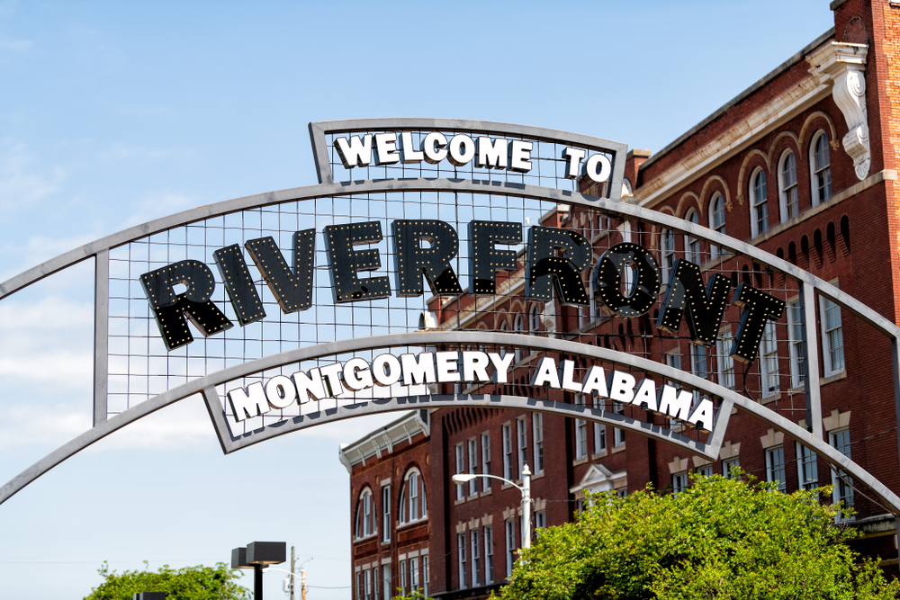 A Riverfront park in Alabama 